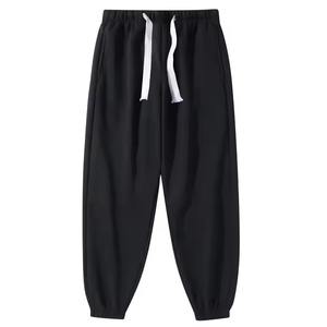 Pantalon coupe-vent décontracté pour hommes, pantalon de survêtement à jambes larges en nylon et polyester, pour track jogging sérigraphie, nouveauté 2025 - Product Image 2