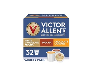 Victor Allen's Coffee Mocha Variety Pack (White Chocolate Mocha, Mocha, Chocolate Caramel), 32 Count - Product Image 1