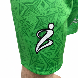 กางเกงขาสั้นผู้ชายไซส์ใหญ่ ผ้าตาข่ายโพลีเอสเตอร์เนื้อแน่น ระบายอากาศ แห้งเร็ว มีเชือกผูกเอว บริการ OEM มีกระเป๋า - Product Image 6