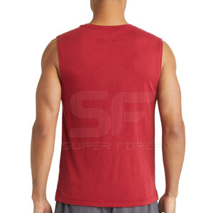 Débardeur de gymnastique pour hommes entraînement sportif vêtements de fitness sans manches course chemise d'entraînement hommes élégants débardeur de gymnastique - Product Image 2