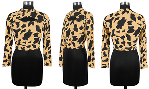 Top occidental Strachale cómodo de calidad superior para niñas y mujeres, camiseta sin mangas de poliéster/tejido disponible para la venta - Product Image 6