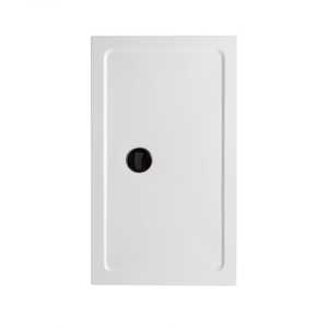 Receveur de douche en acrylique blanc Aosta 100x80 - Fournitures pour salle de bain et toilettes - Product Image 6