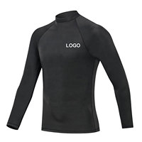 Rashguard de fitness uni de haute qualité à séchage rapide avec nouvelle couleur personnalisée, chemise de compression pour homme, rashguard pour homme, gilets rashguard