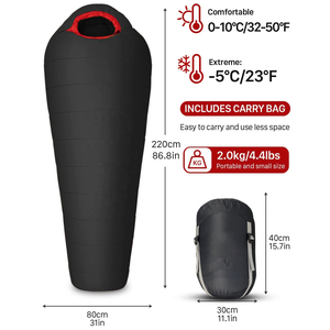 Sac de couchage de qualité personnalisable, vente en gros, multifonctionnel, léger, pour l'extérieur, pour maman, du Bangladesh - Product Image 2