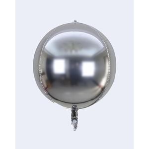 Party Love <b>Balloon</b> 4D <b>Silver</b> 80Cm 32In 12 Pcs Bag - Product Image 1