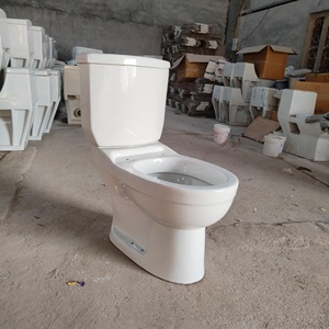 Gốm Hai Mảnh P/S-Bẫy Thiết Bị Vệ Sinh Kép Tuôn Ra Tủ Nước Với Side Đỏ Bừng Sứ Phòng Tắm Aqua Pan WC Commode - Product Image 6