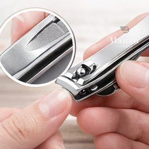 Cortauñas Profesional de Acero Inoxidable de Alta Calidad, Cortador de Uñas de Metal Duradero para Dedos de Manos y Pies, Herramienta de Manicura y Pedicura con Mandíbula Ancha - Product Image 6