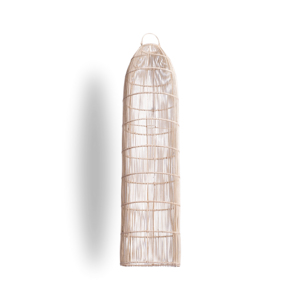 Pantalla de lámpara hecha a mano para interiores moderna Bubu intrincadamente diseñada para un ambiente acogedor - Product Image 2