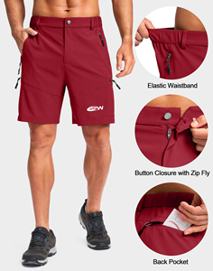 Short de surf d'été unisexe pour homme Polyester léger tissé séchage rapide respirant Logo personnalisé toile haute athlétique sublimée - Product Image 3