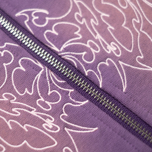 PRO ENTERPRISES Sweat à capuche court zippé à col roulé pour femme, avec logo frontal, en tissu éponge 100% coton 400 GSM - Product Image 3