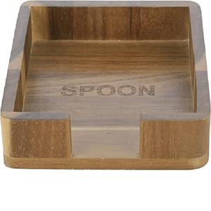 Soporte de cuchara de madera para el hogar, accesorio de cocina, organizador de almacenamiento, la mejor cuchara de café, con nogal negro, novedad - Product Image 6