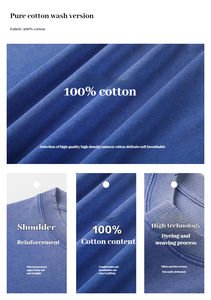 Camiseta Deportiva Extra Grande de Algodón 100% con Lavado Ácido, Personalizada, de Gran Peso, con Hombros Caídos, Corte Cuadrado, Logotipo Impreso, Diseño Sólido, Ropa Deportiva - Product Image 4