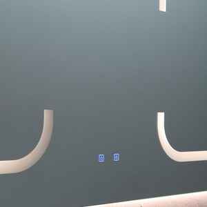 Espejo de Baño Rectangular Retroiluminado de 180x80 con Tiras LED - Product Image 4