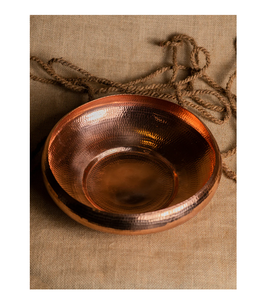 ชามสปาทองแดงสำหรับตกแต่งที่ทันสมัยชามสปาทองแดงความสะอาดและความไวต่อความรู้สึกผลิตภัณฑ์ที่น่าเชื่อถือ - Product Image 4