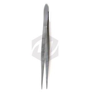 Pince à épiler à pointe fine dentelée pince à épiler 3.5 ''Instruments médicaux pince à épiler en acier inoxydable utilisation chirurgicale sourcil - Product Image 3