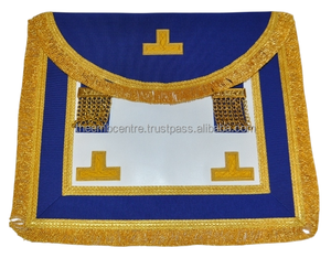 Premium <b>Craft</b> Provincial Apron Hand Embroidered Masonic Regalia Bullion <b>Wire</b> High Quality Custom Wholesale Supplier - Product Image 4