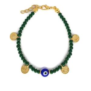 ลูกปัดแฟชั่นสำหรับการออกแบบสร้อยข้อมือดวงตาชั่วร้าย - Product Image 3