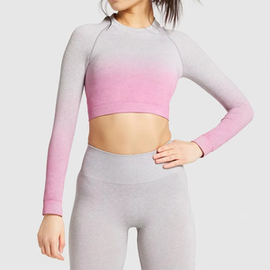 <b>Women</b> Yoga Suit Workout Sets Sport Set Clothing Set Out Wear Scrunch butt Fitness Wear Gym Clothes & <b>leggings</b> for <b>women</b> - Product Image 6