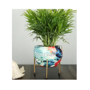 Jardinière en cuivre martelé de la plus haute qualité pour une utilisation en intérieur et en extérieur, taille personnalisée, jardinière de jardinage avec poignées - Product Image 3