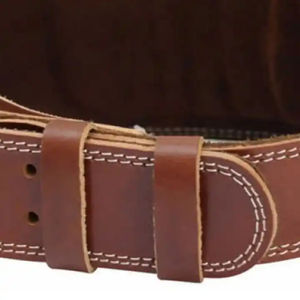 Ceinture de levage en cuir véritable Ceinture de musculation à usage intensif Ceintures en cuir véritable du Pakistan - Product Image 4