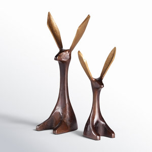 Escultura de metal hecha a mano de estilo moderno para decoración de mesa de boda de hotel en casa para cumpleaños a precio mayorista India - Product Image 1