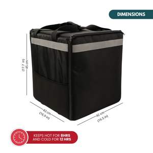 Mochila Profesional para Entrega de Comida, Estructurada, Aislada y Fácil de Transportar - Product Image 2