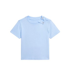 Camisetas de Verano para Niños de Primera Calidad, 100% Algodón, Casuales, Holgadas, de Manga Corta, 160g, Antiencogimiento, Cuello Redondo, Tela Lisa - Product Image 3