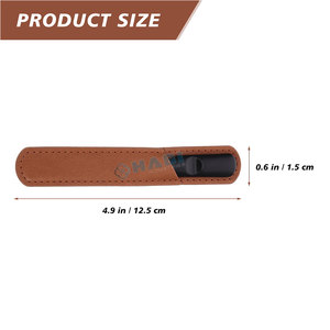 Lima de uñas de doble cara de acero inoxidable, logotipo personalizado, bordado, uñas de mano para pies, calidad directa del fabricante de Pakistán garantizada - Product Image 3