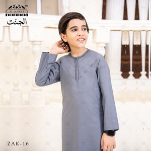 <b>Men's</b> Gray Omani Saudi <b>Thobe</b> Sleeveless Stand Collar Ankle Length Breathable Lightweight Casual Wedding Party Beach Wear - Product Image 4