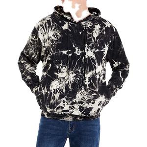 Pull tie-dye personnalisé de haute qualité pull cordon coton polyester mélange sublimation impression logo brodé motif 3D - Product Image 1