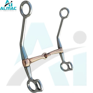 Almac สายจูงสุนัขขนาดเล็กที่ออกแบบมาเพื่อการควบคุมที่นุ่มนวลและตอบสนองต่อบังเหียนที่นุ่มนวลเหมาะสำหรับการฝึกขี่ม้า - Product Image 3