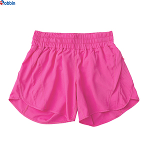 Shorts pour femmes Hot BOBBIN INDUSTRIES Qualité supérieure Été Double couche Polaire Spandex/Coton Élastique Séchage rapide Respirant Yoga - Product Image 6