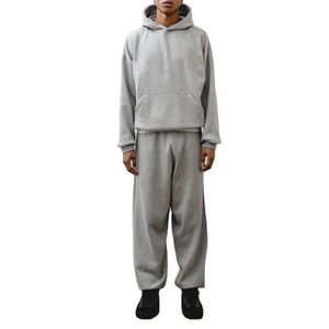 Pantalones Deportivos Holgados de Algodón Grueso para Hombre, Estilo Urbano, Joggers de Lona, Otoño, Ecológicos, Casuales, Corte Recto - Product Image 4