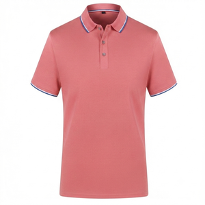 Camiseta Polo para Hombre al Por Mayor, Último Modelo, Manga Corta, Corte Regular, Tejido de Punto, Unisex, Servicio OEM - Product Image 5
