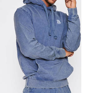 Vêtements d'hiver, sweats à capuche délavés à l'acide, sweats à capuche unis délavés à l'acide, vêtements de mode, sweats à capuche délavés à l'acide - Product Image 5