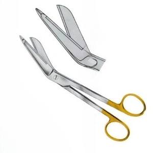 Tijera de vendaje Lister de calidad superior TC 18cm cuchillas curvas para cortar instrumentos quirúrgicos de vendaje - Product Image 5