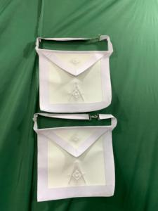 TABLIER MAÇON BLEU HOUSE MASTER BLANC - Product Image 2