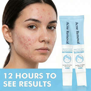 Gel Traitant Anti-Acné à l'Acide Salicylique à Action Rapide – Répare les Cicatrices d'Acné, Estompe les Taches Brunes, Lisse la <span class=keywords><strong>Peau</strong></span> Rugueuse, Minimise les Pores Dilatés - Product Image 5