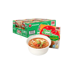 NONGSHIM BOWL NOODLE KIMCHI PAQUETE DE 12 - Product Image 2