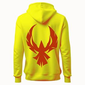 Sweat à capuche en coton essentiel pour hommes et femmes Capuche réglable confortable en polaire coupe régulière - Product Image 2