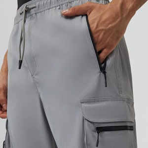 Vêtements de sport d'hiver pour hommes sur mesure en gros Pantalon décontracté Taille élastique Toile Doublure en polaire Séchage rapide Haute qualité Respirant - Product Image 6
