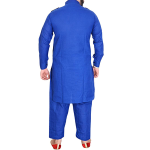 Vêtements islamiques à manches longues pour l'été Shalwar Kameez pour hommes/Vente en gros de qualité supérieure Shalwar Kameez pour hommes personnalisés - Product Image 2
