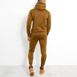 Conjuntos de trajes de Jogger sólidos para hombre, ropa deportiva con logotipo personalizado para entrenamientos de invierno, transpirable, ligero, 100% poliéster, nuevo - Product Image 2