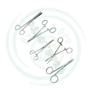 Ensemble d'instruments de chirurgie mineure DADDY D PRO CE ISO, acier inoxydable, porte-aiguilles, pinces, ciseaux, kit manuel réutilisable pour - Product Image 1