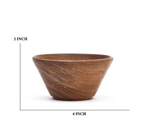 Bol en bois décoratif de luxe - Écologique et durable pour la restauration et l'usage domestique Style classique - Product Image 3