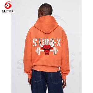 2025 Wholesale Lightweight Cotton <b>Pullover</b> Hoodies for <b>Men</b> Custom Sizes Luxury Design Custom Print Solid Winter Hooded - Product Image 3