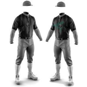 Ensemble d'uniformes de baseball unisexe sur mesure 2025, haute qualité, respirant, séchage rapide, grande taille, vêtements de sport de softball - Product Image 1