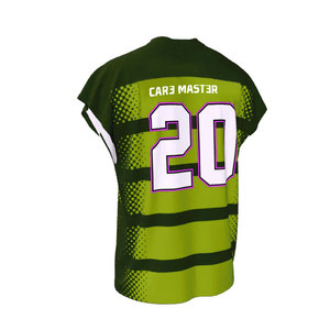 เสื้อเจอร์ซีย์สำหรับผู้ชายเสื้อลาครอสแบบซับลิเมตเสื้อเจอร์ซีย์ใส่กลับด้านได้ - Product Image 4