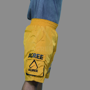 Pantalones Cortos Cargo Personalizados para Hombre, Bolsillos Grandes, Alta Calidad, 100% Poliéster, Resistentes al Viento, Secado Rápido, Cintura Elástica, Estilo Casual, con Estampado - Product Image 4