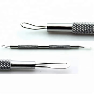 -056 2025Set de Tratamiento para el Acné, Instrumentos de Cuidado de la Belleza, Acero Inoxidable Premium, 3 Piezas, Removedor de Puntos Negros y Blancos - Product Image 6